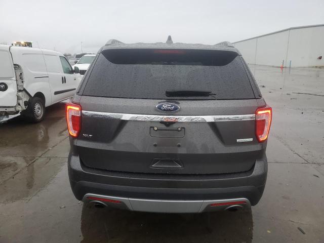 1FM5K7DH5HGD41918 - 2017 FORD EXPLORER XLT 灰色 照片 6