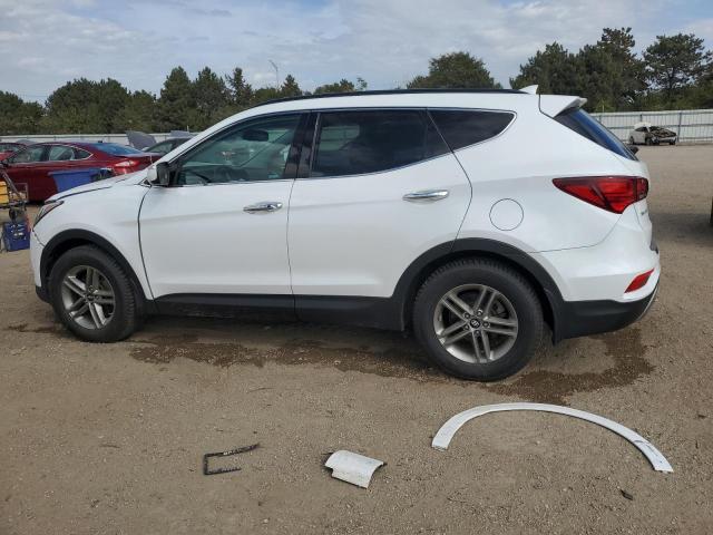 5NMZUDLB5JH065895 - 2018 HYUNDAI SANTA FE S WHITE photo 2