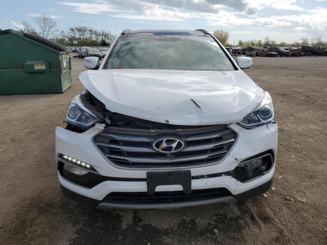 5NMZUDLB5JH065895 - 2018 HYUNDAI SANTA FE S WHITE photo 5