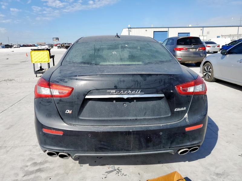 ZAM57RTAXF1144342 - 2015 MASERATI GHIBLI S Noir photo 6