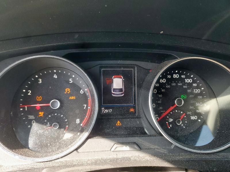 3VV2B7AX0KM089643 - 2019 VOLKSWAGEN TIGUAN SE GRAY photo 9