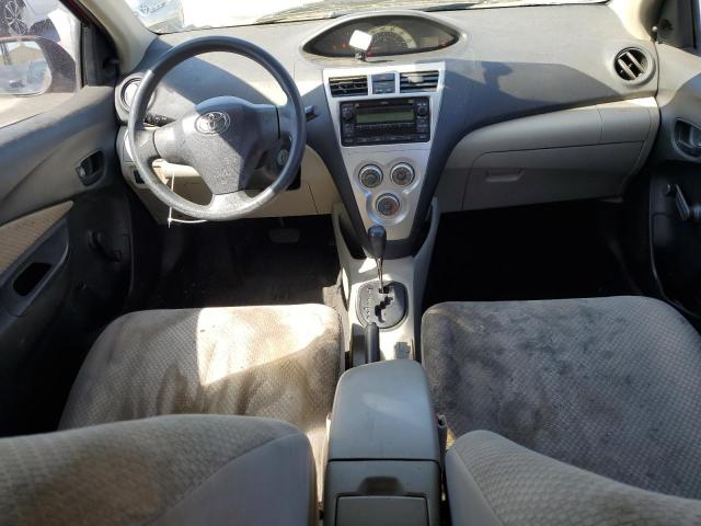 JTDBT923181215162 - 2008 TOYOTA YARIS წითელი ფოტო 8