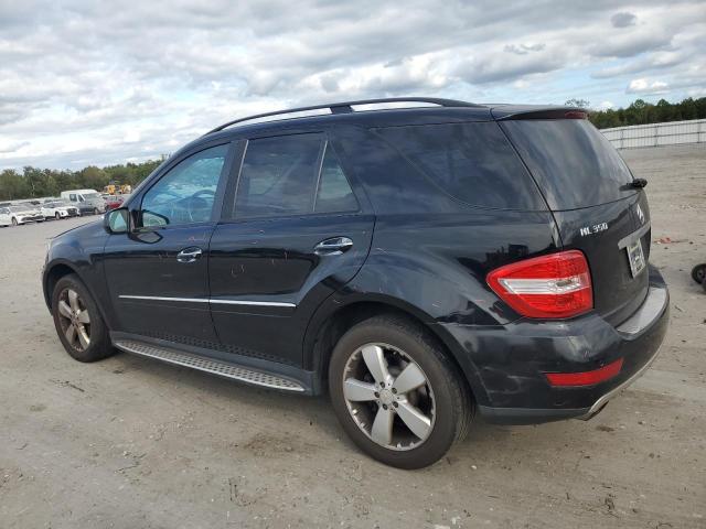4JGBB86E99A493829 - 2009 MERCEDES-BENZ ML 350 BLACK photo 2
