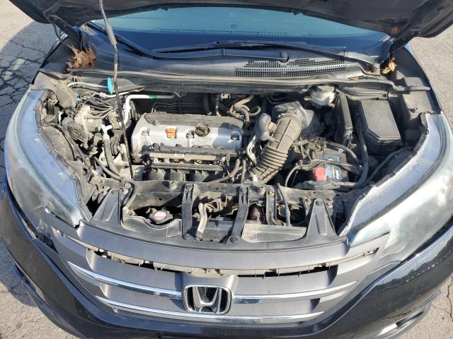 2HKRM4H77CH632733 - 2012 HONDA CR-V EXL BLACK photo 11