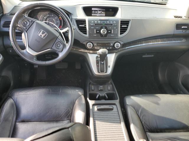 2HKRM4H77CH632733 - 2012 HONDA CR-V EXL BLACK photo 8