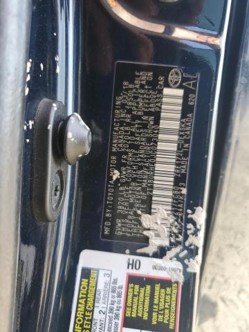 2T1BURHE0JC073040 - 2018 TOYOTA COROLLA L 蓝色 照片 12