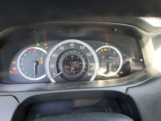 1HGCR2F86EA307249 - 2014 HONDA ACCORD EXL BLACK photo 9