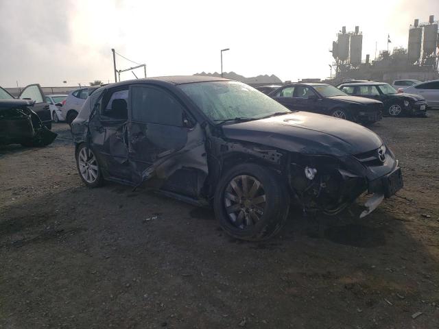 JM1BK34M491226213 - 2009 MAZDA SPEED 3 BLACK photo 4