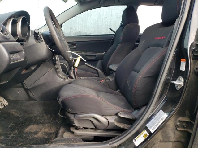 JM1BK34M491226213 - 2009 MAZDA SPEED 3 BLACK photo 7