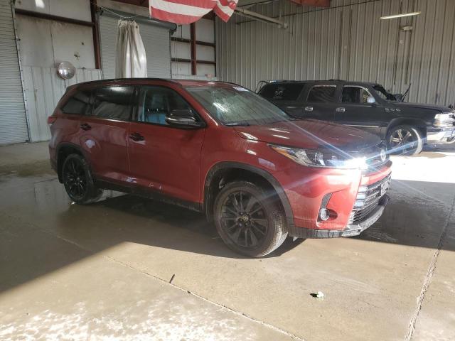 5TDJZRFH4KS984703 - 2019 TOYOTA HIGHLANDER SE Բորդո լուսանկար 4