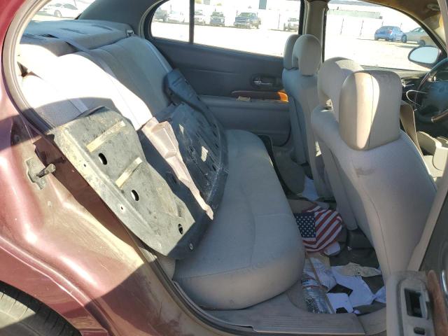 1G4HP52K044100555 - 2004 BUICK LESABRE CUSTOM BURGUNDY photo 10