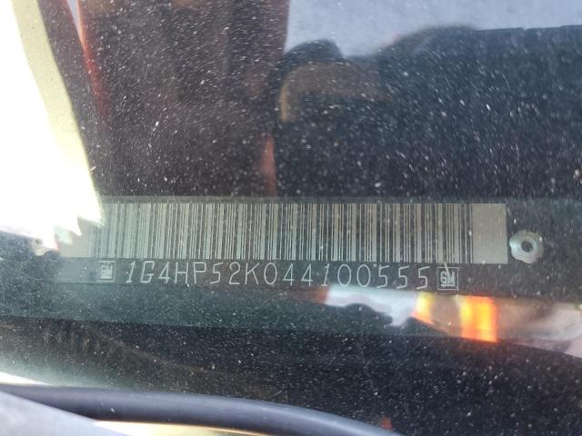 1G4HP52K044100555 - 2004 BUICK LESABRE CUSTOM BURGUNDY photo 12