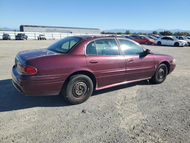 1G4HP52K044100555 - 2004 BUICK LESABRE CUSTOM BURGUNDY photo 3