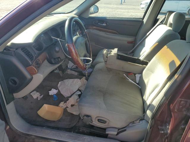 1G4HP52K044100555 - 2004 BUICK LESABRE CUSTOM BURGUNDY photo 7