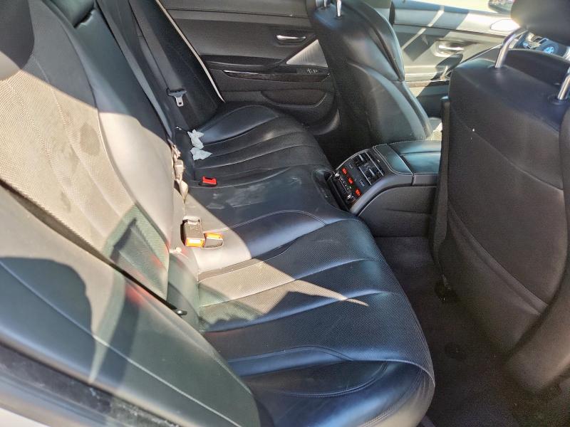 WBA6B2C56ED129204 - 2014 BMW 650 I GRAN COUPE WHITE photo 10