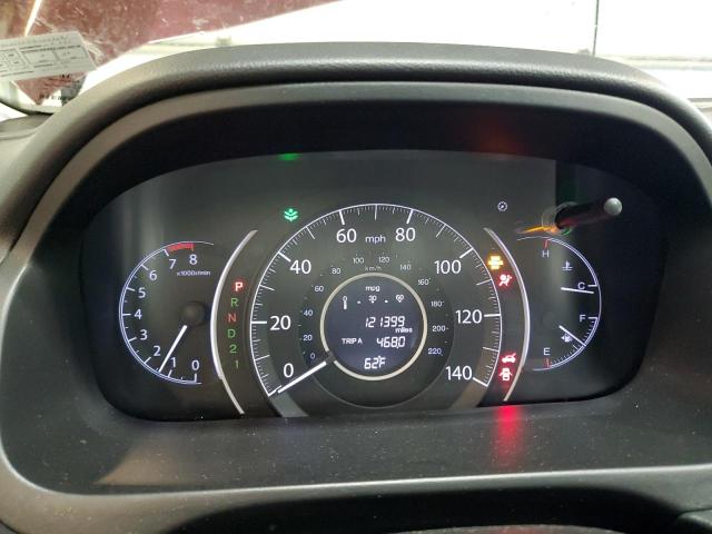 5J6RM4H72DL069081 - 2013 HONDA CR-V EXL Bordo foto 9