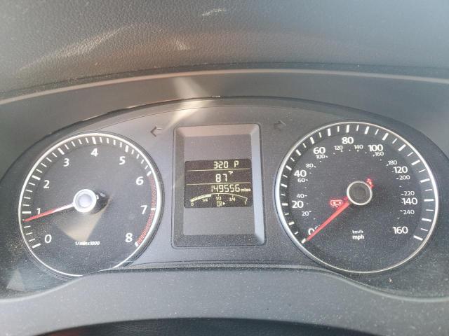 3VWD17AJ6EM424167 - 2014 VOLKSWAGEN JETTA SE შავი ფოტო 9