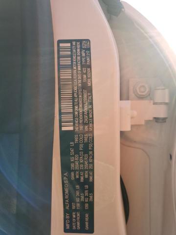 ZASFAKNN1J7B98837 - 2018 ALFA ROMEO STELVIO TI SPORT WHITE photo 13