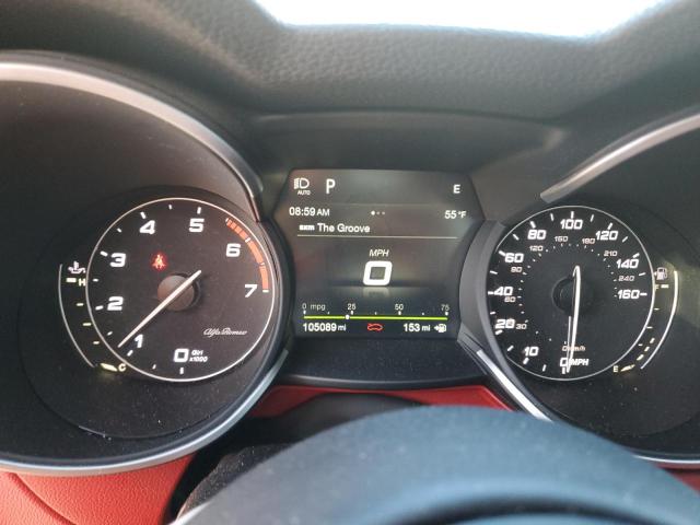 ZASFAKNN1J7B98837 - 2018 ALFA ROMEO STELVIO TI SPORT WHITE photo 9