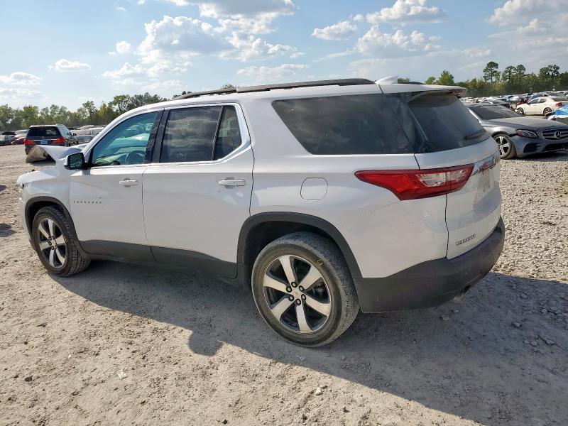 1GNERHKW2KJ258407 - 2019 CHEVROLET TRAVERSE LT WHITE photo 2