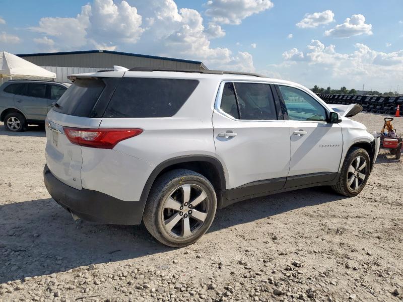 1GNERHKW2KJ258407 - 2019 CHEVROLET TRAVERSE LT WHITE photo 3