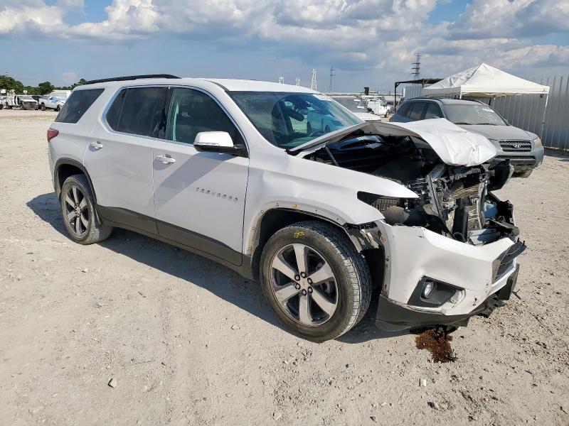 1GNERHKW2KJ258407 - 2019 CHEVROLET TRAVERSE LT WHITE photo 4
