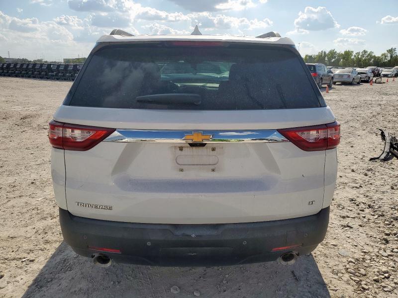 1GNERHKW2KJ258407 - 2019 CHEVROLET TRAVERSE LT WHITE photo 6