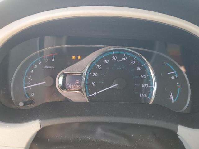 5TDYK3DC7BS019857 - 2011 TOYOTA SIENNA XLE თეთრი ფოტო 9