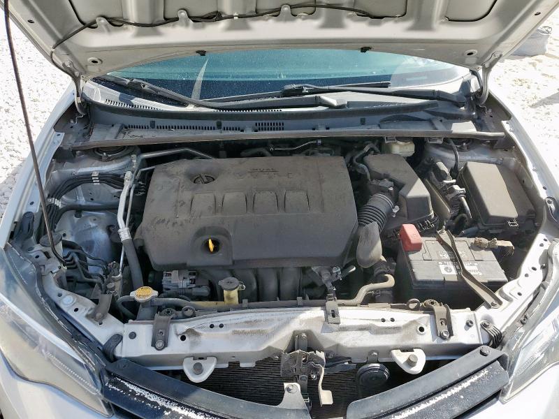 5YFBURHE8HP569262 - 2017 TOYOTA COROLLA L SILVER photo 11