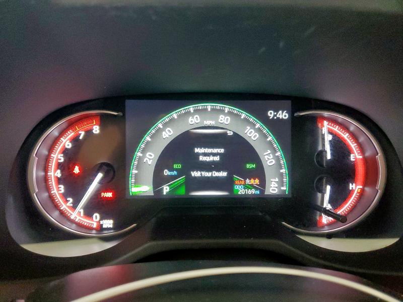 2T3W1RFV4SW374169 - 2025 TOYOTA RAV4 XLE SILVER photo 9