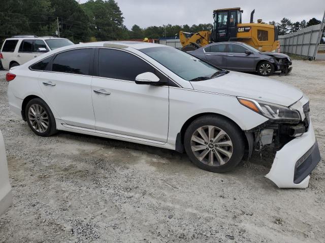5NPE34AF0HH465058 - 2017 HYUNDAI SONATA SPORT WHITE photo 4