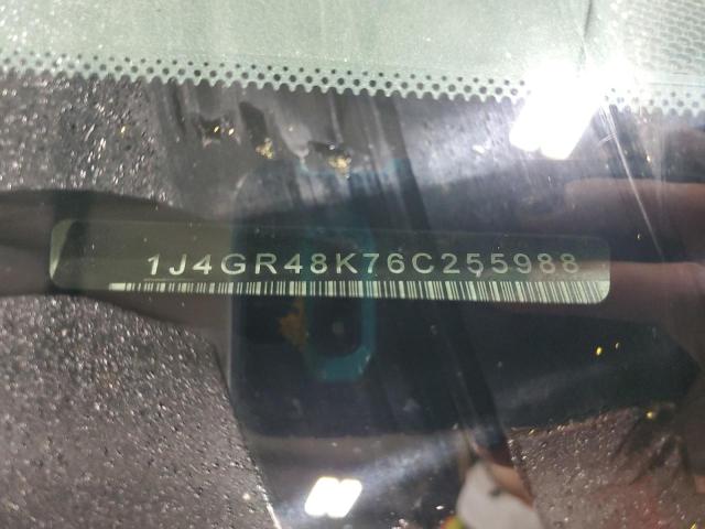 1J4GR48K76C255988 - 2006 JEEP GRAND CHER LAREDO Weiß Foto 13