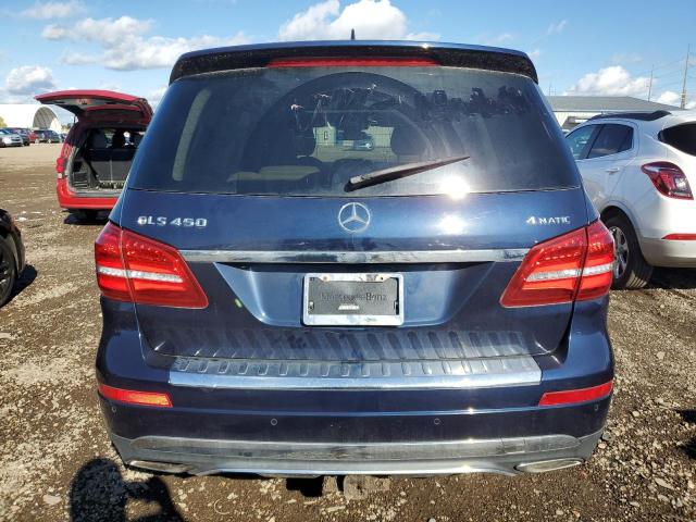 4JGDF6EE7HA785643 - 2017 MERCEDES-BENZ GLS 450 4MATIC BLUE photo 6