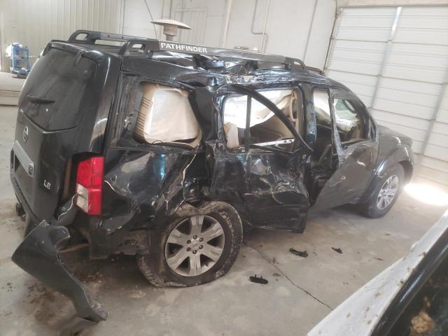 5N1AR18U07C626501 - 2007 NISSAN PATHFINDER LE შავი ფოტო 3