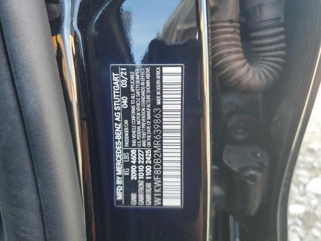W1KWF8DB2MR639863 - 2021 MERCEDES-BENZ C 300 黑色 照片 12