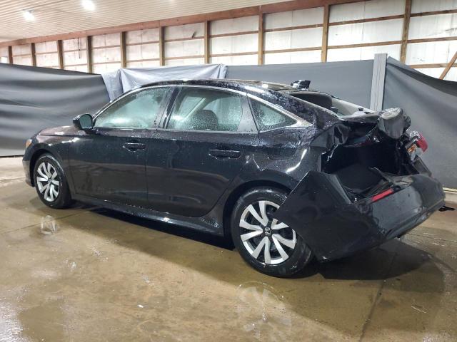 2HGFE2F26SH602109 - 2025 HONDA CIVIC LX BLACK photo 2