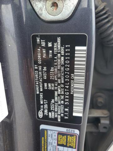 5XXGT4L30JG201111 - 2018 KIA OPTIMA LX 石墨色 照片 12