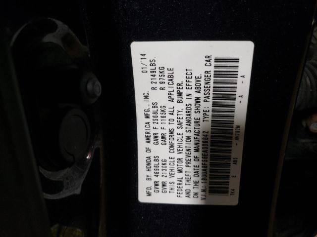 19UUA8F56EA006842 - 2014 ACURA TL TECH GRAY photo 12