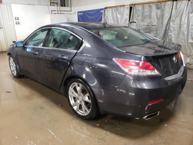 19UUA8F56EA006842 - 2014 ACURA TL TECH GRAY photo 2
