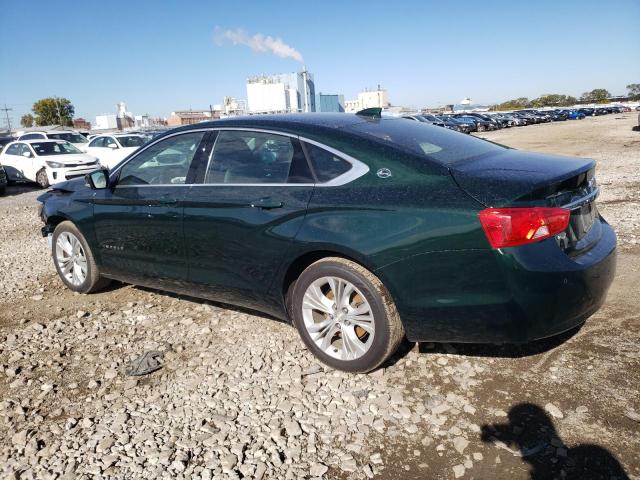 2G1125S3XF9233586 - 2015 CHEVROLET IMPALA LT GREEN photo 2