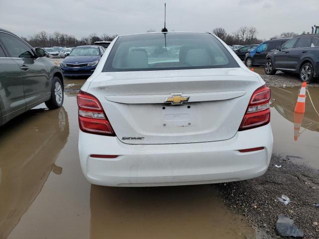 1G1JB5SH9H4151513 - 2017 CHEVROLET SONIC LS WHITE photo 6