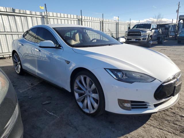 5YJSA1CN9DFP27485 - 2013 TESLA MODEL S 白色 照片 4