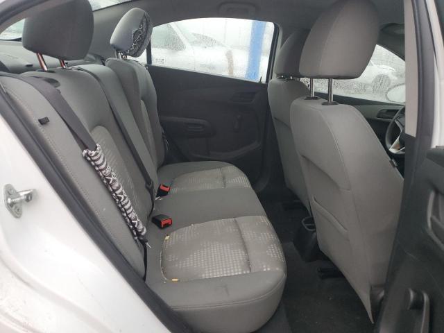 1G1JA5SH4F4151452 - 2015 CHEVROLET SONIC LS 白色 照片 10
