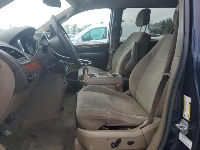 2C4RC1BG9CR339588 - 2012 CHRYSLER TOWN & COU TOURING BLUE photo 7