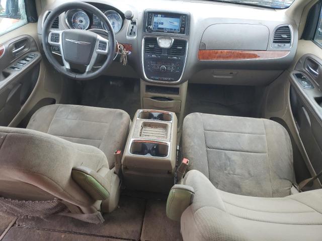 2C4RC1BG9CR339588 - 2012 CHRYSLER TOWN & COU TOURING BLUE photo 8