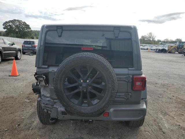 1C4HJXEM8NW217773 - 2022 JEEP WRANGLER U SAHARA Մոխրագույն լուսանկար 6