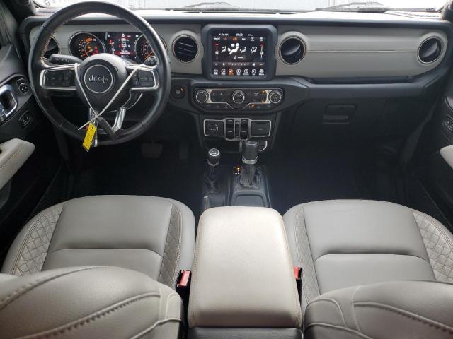 1C4HJXEM8NW217773 - 2022 JEEP WRANGLER U SAHARA Մոխրագույն լուսանկար 8