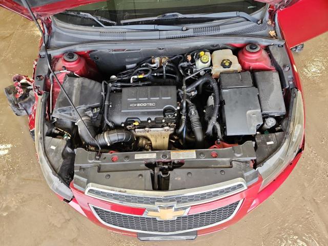 1G1PF5S94B7286539 - 2011 CHEVROLET CRUZE LT Қызыл фото 11