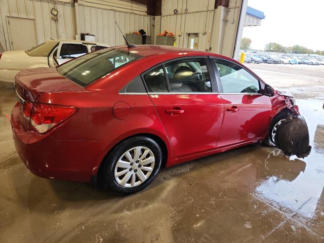 1G1PF5S94B7286539 - 2011 CHEVROLET CRUZE LT Қызыл фото 3