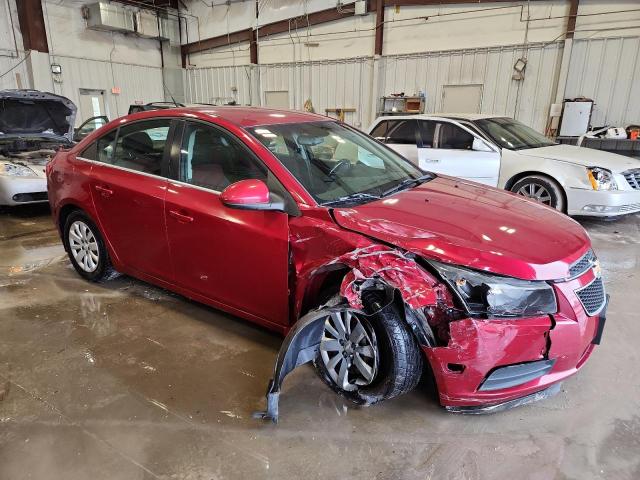 1G1PF5S94B7286539 - 2011 CHEVROLET CRUZE LT Қызыл фото 4